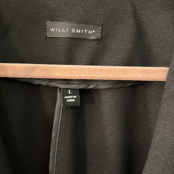 NWOT Will Smith large one button, ruched sleeve blazer - Picture 2 of 3